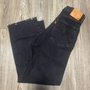 Ribcage straight jeans